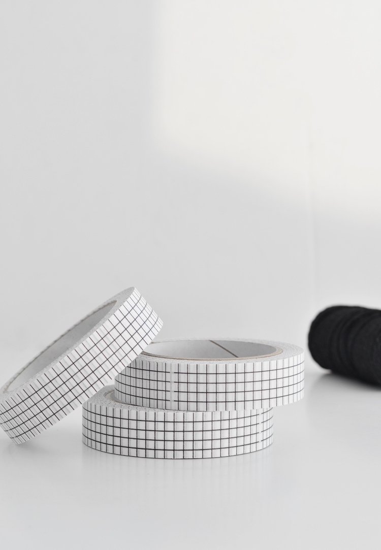 Grid pattern washi tape (extra large) - DIY home decor - Your DIY